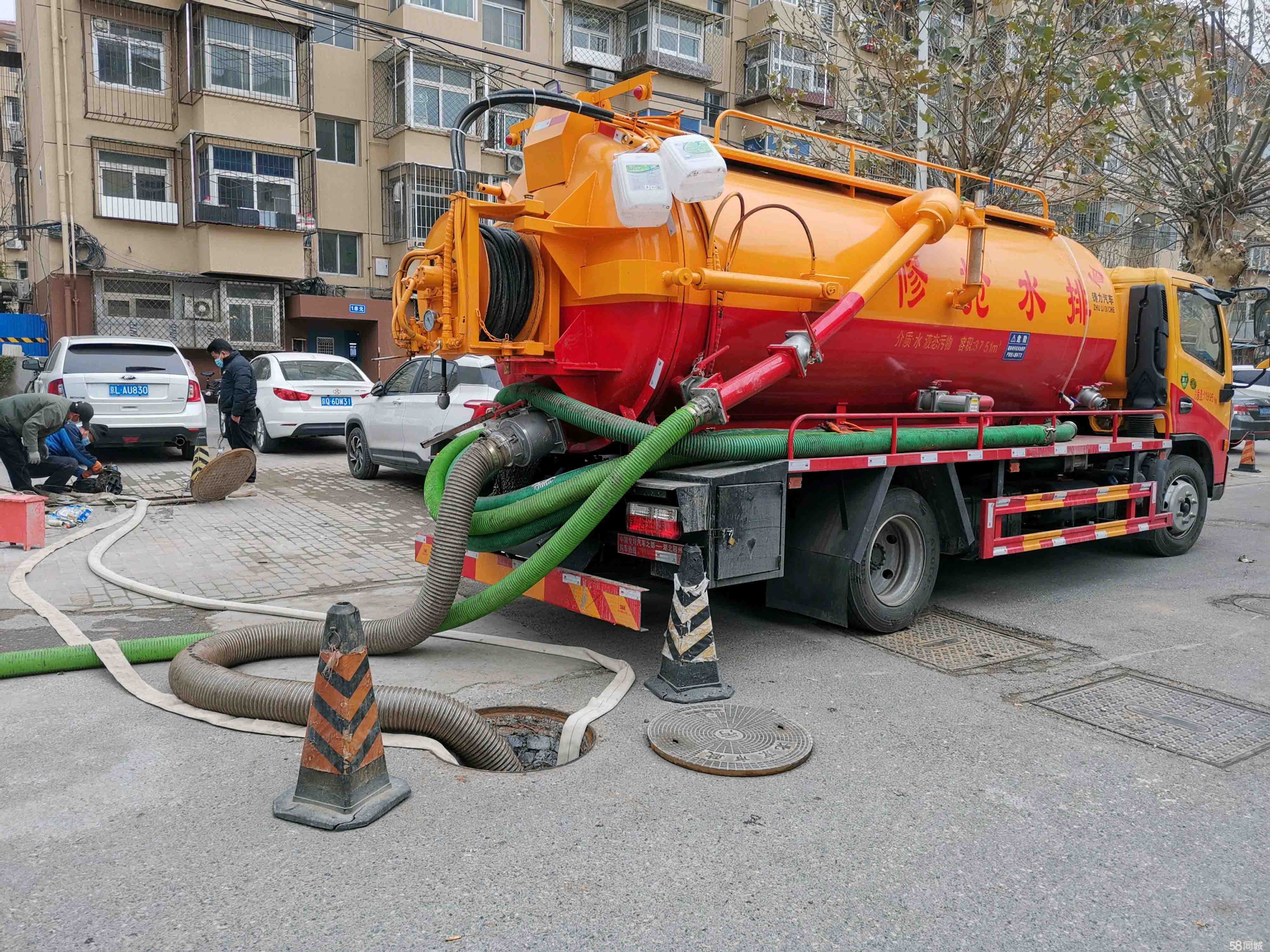 呼兰抽粪吸污