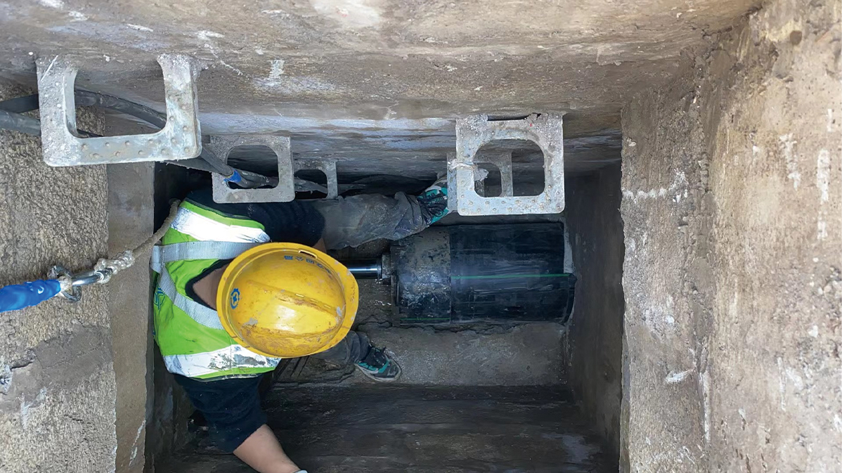 呼兰HDPE短管内衬法